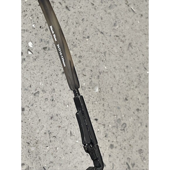 Hart Schaffner Marx Eyeglasses Frames ONLY T-125 Black Slate 54-16-135 rectangle - Picture 9 of 15